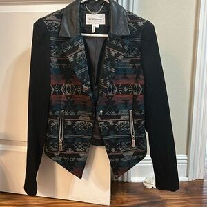 BCBG vintage leather jacket